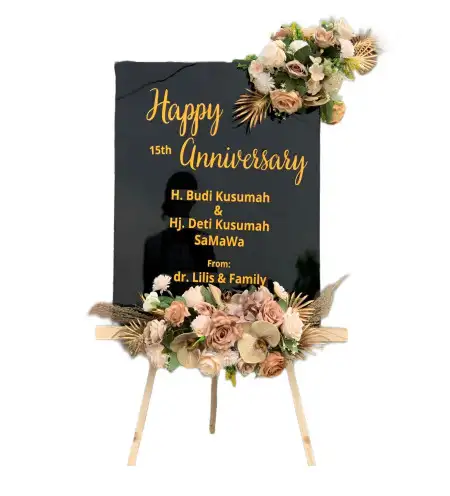 Papan Bunga Akrilik Muara Kuang