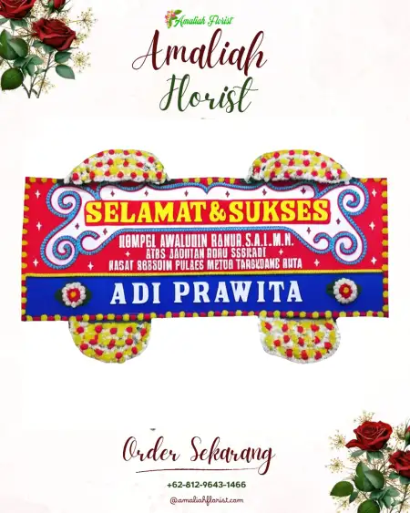 Papan Bunga Ucapan Selamat Muara Kuang